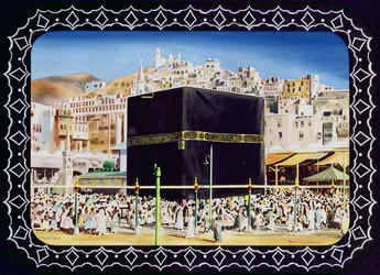 Ansicht der KaBah, Mekka, 1955