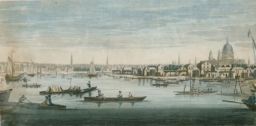 Blick auf die Themse, London