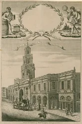 Ansicht der Royal Exchange, London