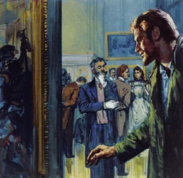 Vincent Van Gogh besuchte Galerien und studierte die Gemälde von Rubens