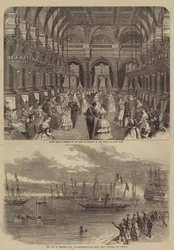 Besuch von Viktor Emanuel II. von Italien