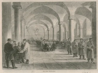 Besuch im Greenwich Hospital; Der Westspeisesaal