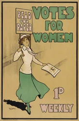 Votes for Women, aus The Suffragette, veröffentlicht 1912