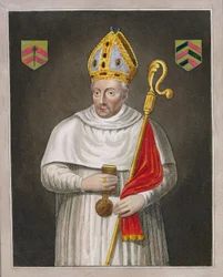 Walter de Merton (gest. 1277), nach einem Gemälde in der Bodleian Gallery