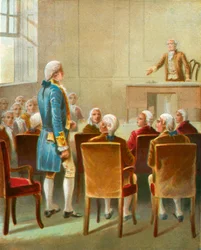 Washington zum Oberbefehlshaber gewählt