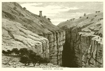 Wachturm. Khyber-Pass