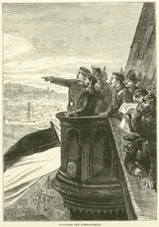 Beobachtung des Bombardements, Dezember 1870