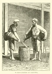 Wasserträger von Kalkutta