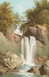 Wasserfall bei Inversnaid - Loch Lomond