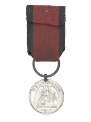 Waterloo-Medaille, eine von zwei Medaillen, die an Chirurg William Jones verliehen wurden