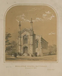Wesleyanische Kapelle in Battersea