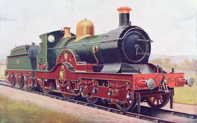 Wilkinson der Great Western Railway, Illustration aus The Book of the Locomotive von G. Gibbard Jackson, veröffentlicht 1924