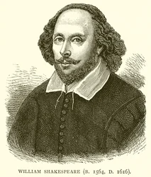 William Shakespeare (geb. 1564, gest. 1616)