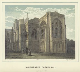 Winchester Kathedrale, Südostansicht