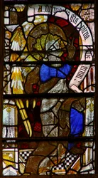 Fenster Clsty N1, Darstellung der Verkündigung