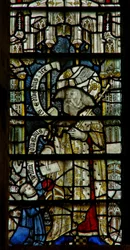 Fenster Clsty N3, Darstellung des Heiligen Eduard der Bekenner