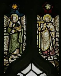 Fenster N5 mit St. Judas und St. Thomas
