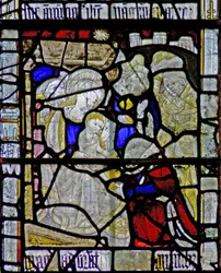 Fenster N8 mit der Anbetung der Könige