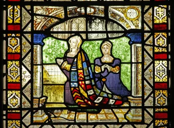 Fenster S2 mit Stiftern - Pembroke