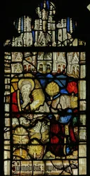 Fenster S3 mit Noah und Gott