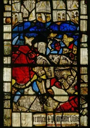 Fenster S3 mit dem Noah-Fenster: Pflanzung des Weinbergs