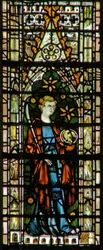 Fenster c6, Darstellung von St. Johannes