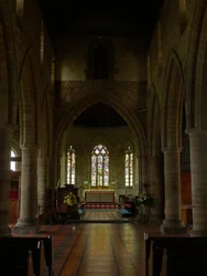Fenster, Darstellung eines Blicks in Richtung des östlichen Endes der Kirche