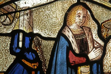 Fenster s6, Stifter darstellend - Calloway