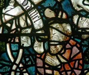 Fenster w16 mit Daniel am Jessebaum