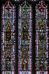 Fenster w3, Propheten darstellend