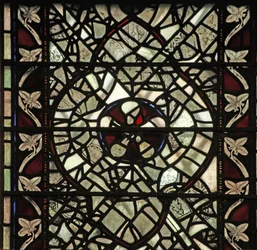Fenster w58 mit Grisaille