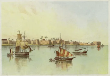 Sansibar vom Meer aus