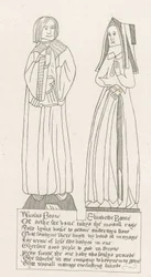 Statue, Grab von Nicholas Boone und Elizabeth Boone