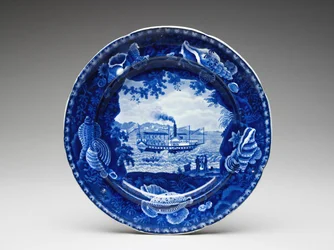 Teller, ca. 1825-1846