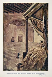 Illustration aus Le Avventure di Ciuffettino