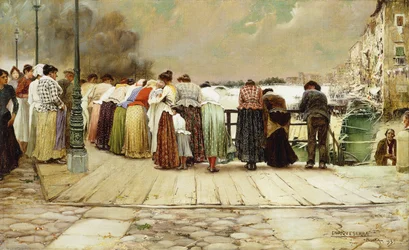 Auf der Brücke, 1893