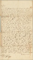 Brief an Allice Jones, Concord, Massachusetts, 7. Oktober 1755