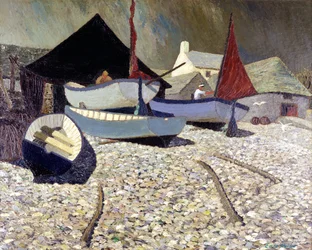 Cadgwith, die Eidechse