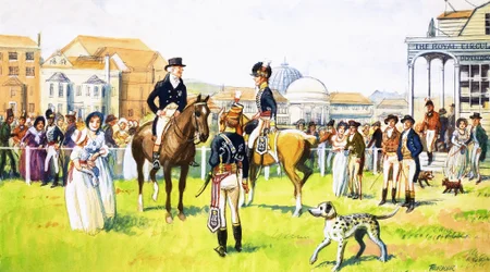 Ein Tag auf der Rennbahn