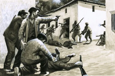 Soldaten des Spanischen Bürgerkriegs