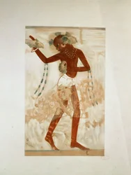 Ein afrikanischer Tänzer