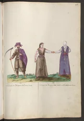 Bulgarischer Mann und Frau