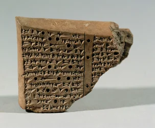 Kopie des Kodex von Hammurabi, aus der Bibliothek des Königs Assurbanipal in Ninive