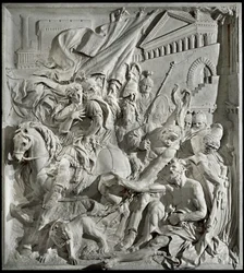 Treffen zwischen Alexander dem Großen und Diogenes