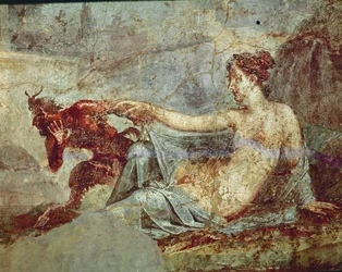 Pan flieht vor einem Hermaphroditen