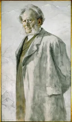 Porträt von Henrik Ibsen