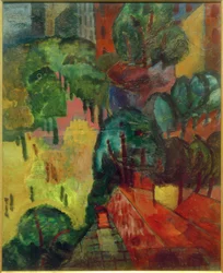 Pariser Stadtlandschaft