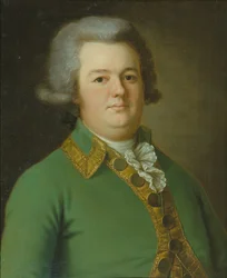 Porträt von Vasily Ivanovich Likhachev, 1791