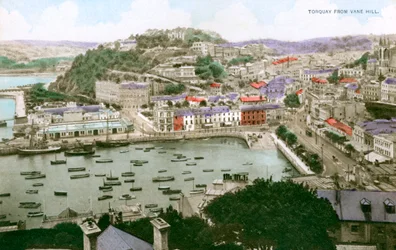 Torquay, Devon, frühes 20. Jahrhundert