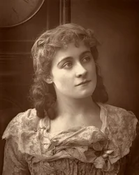Kate Rorke, britische Schauspielerin, in Sophia, 1887